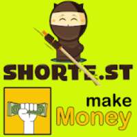 Earn unlimited money - shorte.st logo