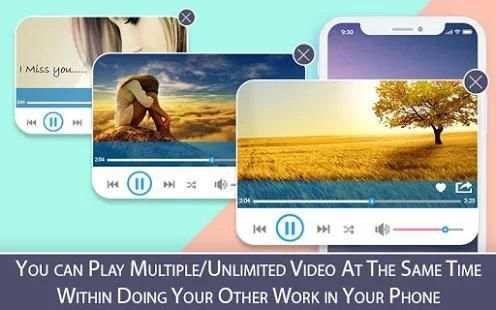 Multiple Video Popup Player स्क्रीनशॉट 3