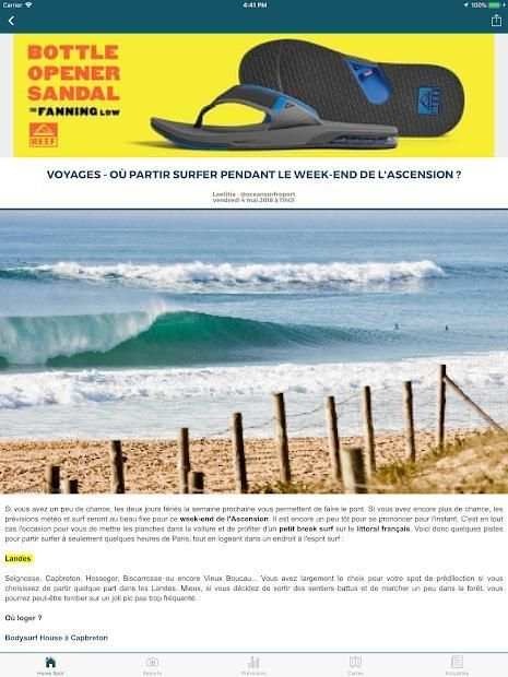 Surf Report स्क्रीनशॉट 1