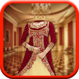 ikon Royal Bridal Dress Photo Maker
