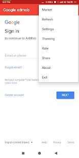 Google admob скриншот 2