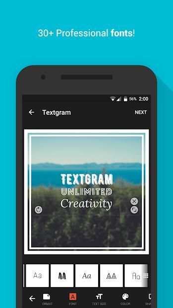 Textgram - write on photos screenshot 21