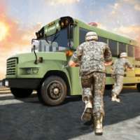 Off-road Bus WW2 Army Transport Coach Simulator