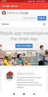 Google admob скриншот 5