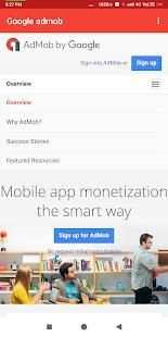 Google admob скриншот 4