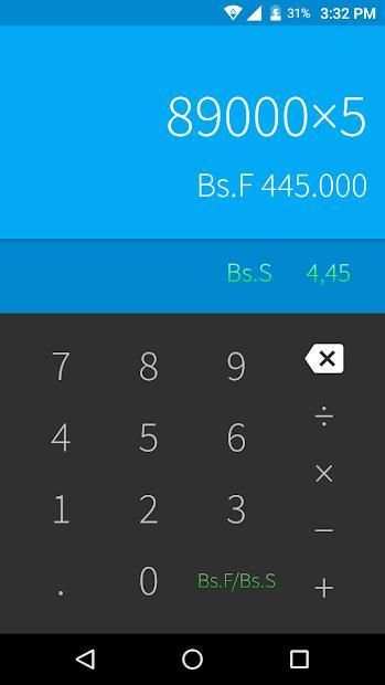 CALCU BOLÍVAR screenshot 3