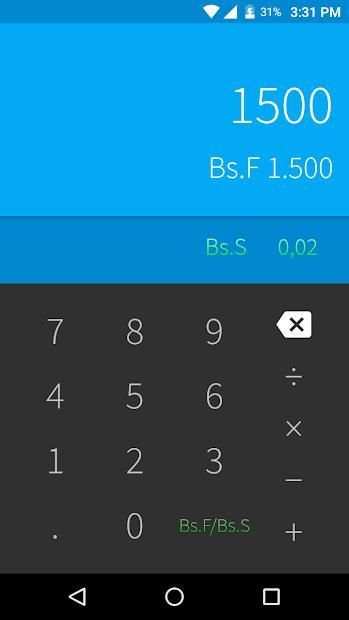 CALCU BOLÍVAR screenshot 4