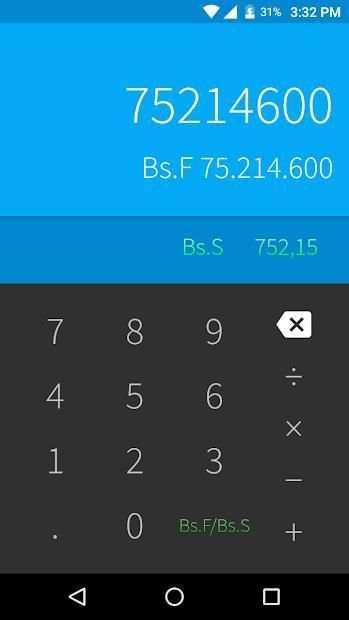 CALCU BOLÍVAR screenshot 2