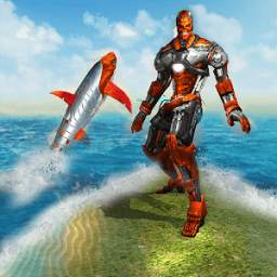 Robot Shark Transform 2018 - Shark Simulator Free 1.0