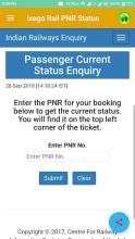 ixego Rail PNR Status screenshot 3