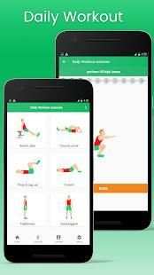 Daily Workout fitness app स्क्रीनशॉट 4
