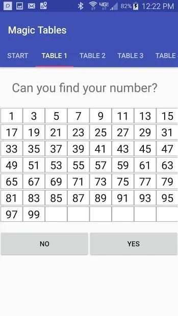 Magic Tables स्क्रीनशॉट 3