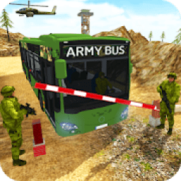 Heavy Duty Bus Game: Army Soldiers Transport 3D icon