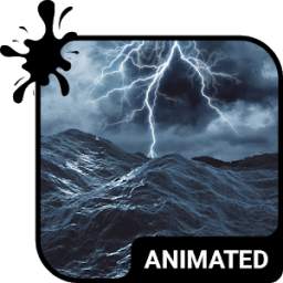 Stormy Sea Animated Keyboard