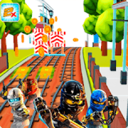ikon Subway Lego Ninjao Adventure Run
