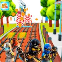 Subway Lego Ninjao Adventure Run