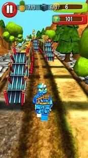 Subway Lego Ninjao Adventure Run screenshot 5