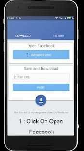 Free Downloader for Facebook video screenshot 4