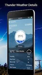 Underground Weather Forecast स्क्रीनशॉट 3