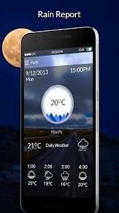 Underground Weather Forecast स्क्रीनशॉट 1