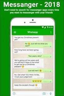Messenger 2018 - Messenger for All Social Apps screenshot 3