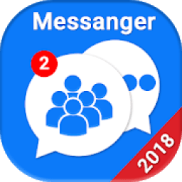 ikon Messenger 2018 - Messenger for All Social Apps