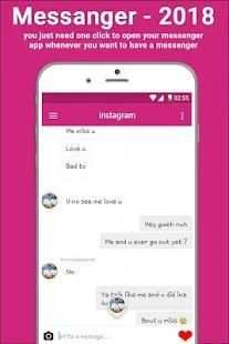 Messenger 2018 - Messenger for All Social Apps screenshot 2