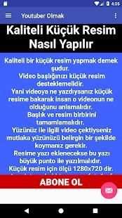 Youtube Dersleri : Youtuber Olmak screenshot 2