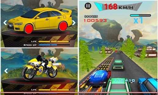 Moto & Car Racing 3D screenshot 8