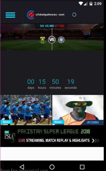 PSL Live Scores स्क्रीनशॉट 4