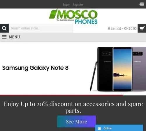Mosco Phones screenshot 1