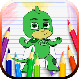 The Hero Masks PJ Coloring Book आइकन