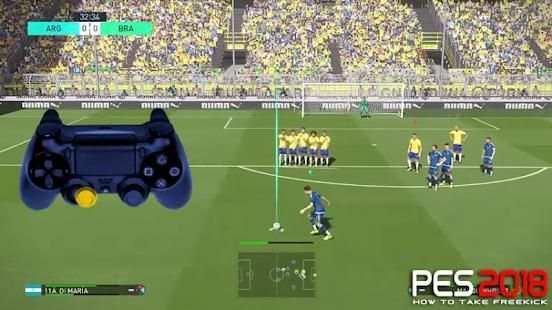 How to take a Freekick - PES 2018 screenshot 6