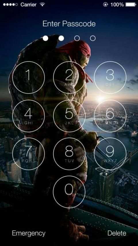 Ninja Turtles Teenage Mutant HD Lock Screen screenshot 4