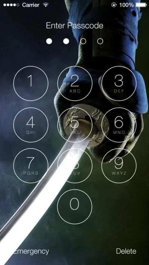 Ninja Turtles Teenage Mutant HD Lock Screen screenshot 6