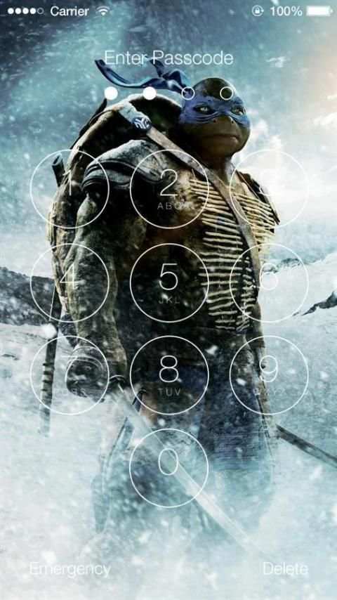 Ninja Turtles Teenage Mutant HD Lock Screen screenshot 7