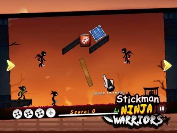 Stickman Ninja Warriors screenshot 3