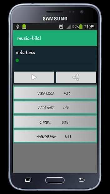 music cheb bilal vidaloca - بدون إنترنت
‎ screenshot 4