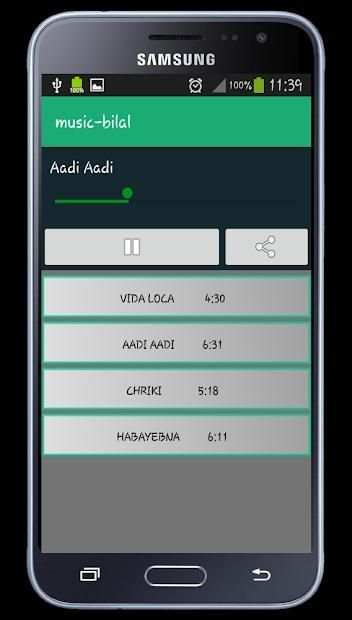 music cheb bilal vidaloca - بدون إنترنت
‎ screenshot 3