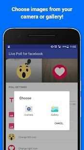 Live polls for Facebook screenshot 6