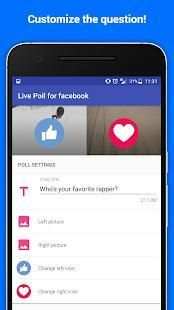 Live polls for Facebook screenshot 5