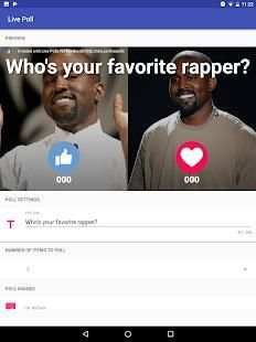 Live polls for Facebook screenshot 3