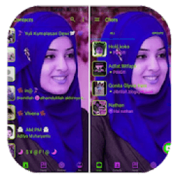 WA Blue Transparan Terbaru icon