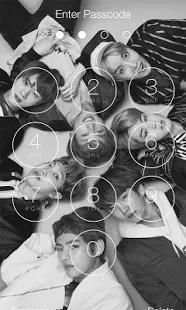 BTS Lock Screen 3 تصوير الشاشة