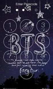 BTS Lock Screen 2 تصوير الشاشة