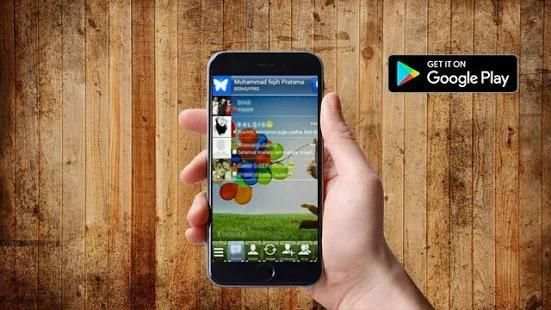 WA Blue Transparan Terbaru screenshot 2