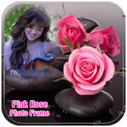 ikon Pink Rose Photo Frame