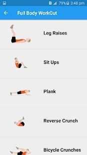 30 Day Gym Workout - Exercise at Home स्क्रीनशॉट 8