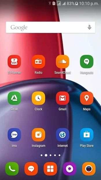 Theme-Luncher for Moto G4 Plus screenshot 1