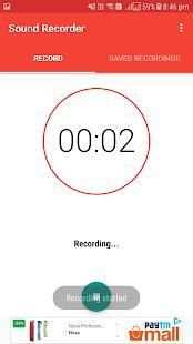 Sound Recorder स्क्रीनशॉट 4